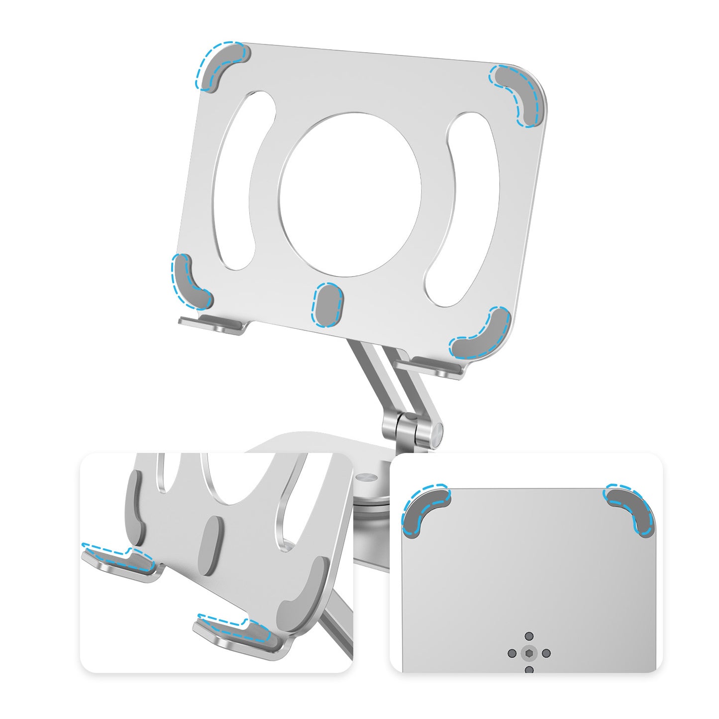 Rotary Lazy Online Course Folding Bracket